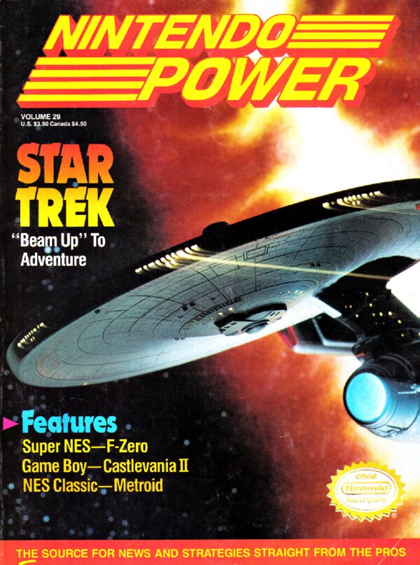Nintendo Power Issue 029 (October 1991) cover